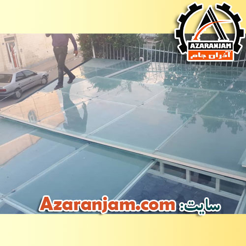 شیشه سکوریت نشکن - نمونه کار