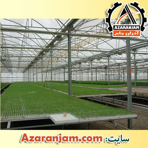 ساخت گلخانه اسپانیایی تونلی ، نایلونی ، شیشه ای در اردبیل و پارس آباد