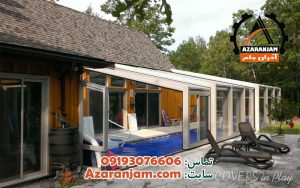 سقف متحرک استخر برقی