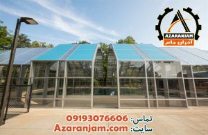 مدل پوشش آهنی استخر به شکل اتوماتیک