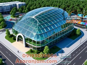 مدل سازه فضایی نسل جدید آذران جام