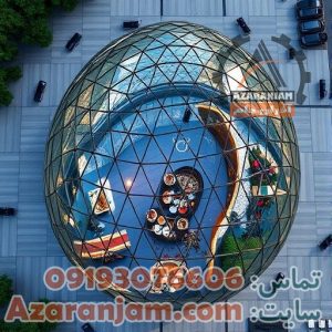 مدل شیک سازه فضاکار آذران جام