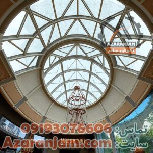 مدل پوشش سازه فضایی